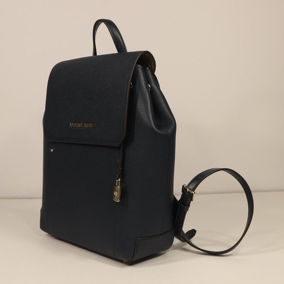 Michael Kors Hayes Medium Backpack Navy/Dark Khaki main image 5